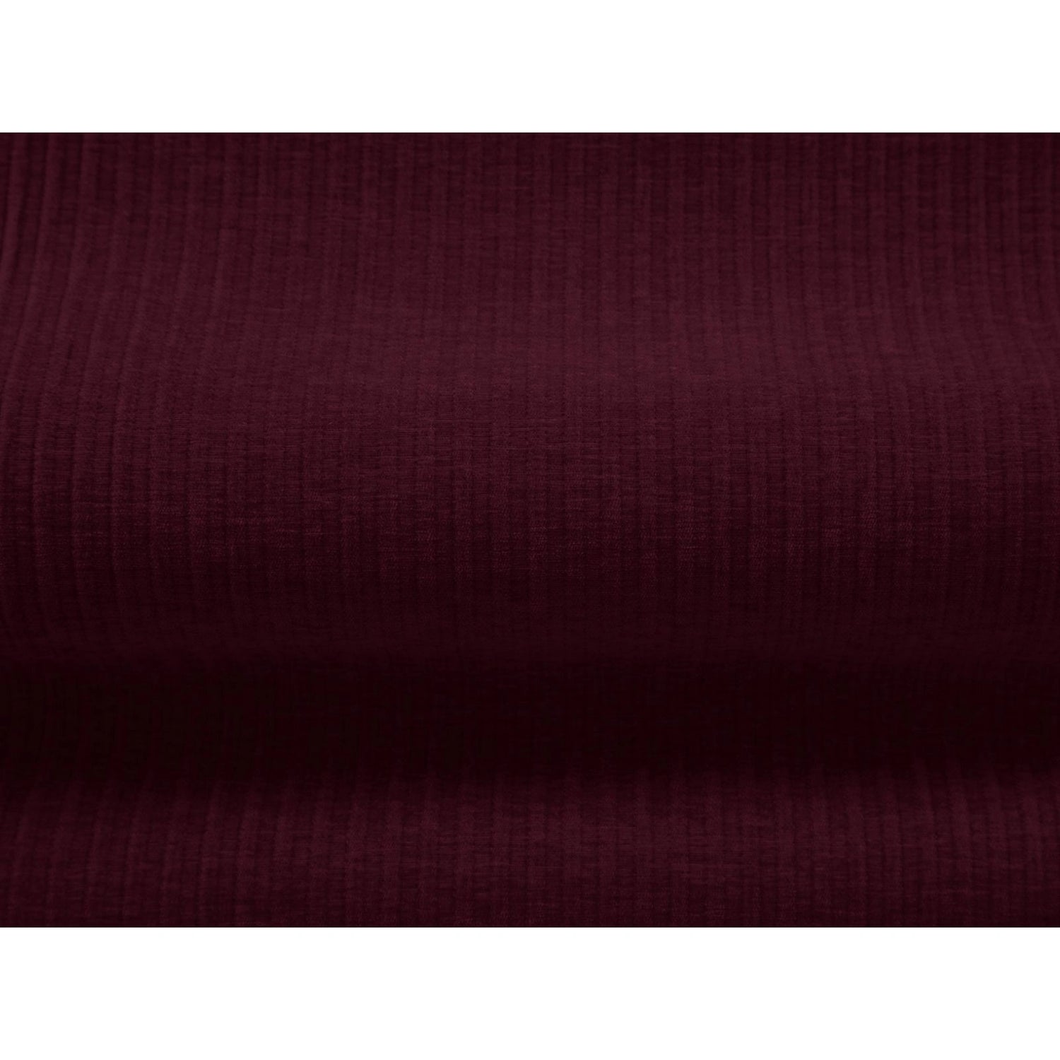 Arendal 3-Sitzer Ecksofa, Rechte Seite, aus Chenille mit Cordoptik in Rubin (Brave Me 8), 224x166x70 cm von Cosmopolitan Design – Bild 6