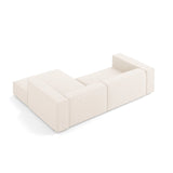 Arendal 3-Sitzer Ecksofa, Rechte Seite, aus Samt oder Chenille, 224x166x70 cm von Cosmopolitan Design – Bild 5