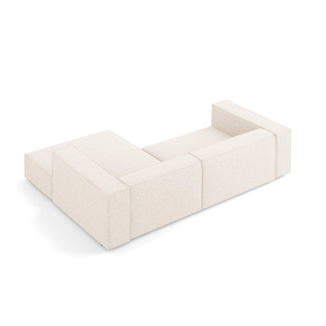 Arendal 3-Sitzer Ecksofa, Rechte Seite, aus Samt oder Chenille, 224x166x70 cm von Cosmopolitan Design – Bild 5