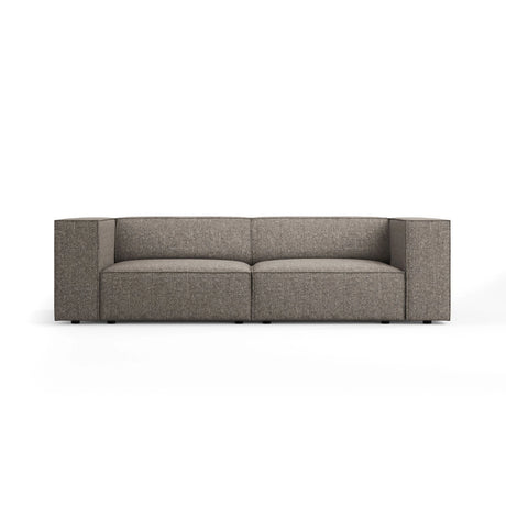 Arendal 3-Sitzer Sofa aus Chenille in Grau (Haga 16), 204x102x70 cm von Cosmopolitan Design – Bild 1