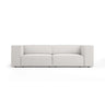 Arendal 3-Sitzer Sofa aus Chenille in Hellgrau (Haga 06), 204x102x70 cm von Cosmopolitan Design – Bild 1