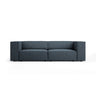 Arendal 3-Sitzer Sofa aus Chenille in Königsblau (Haga 86), 204x102x70 cm von Cosmopolitan Design – Bild 1