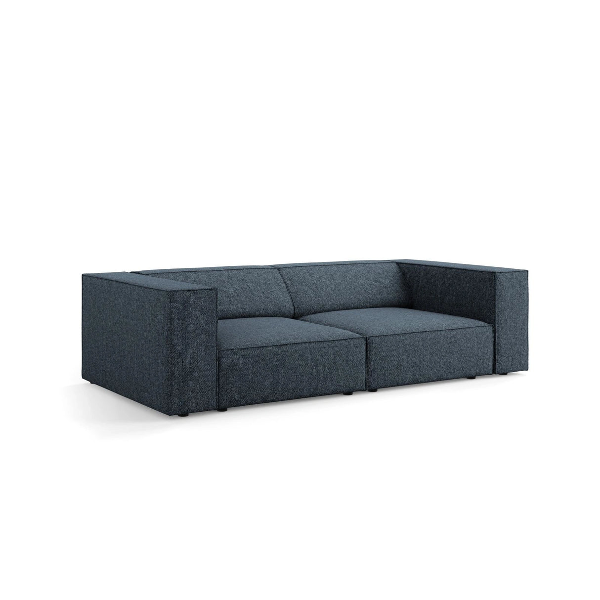 Arendal 3-Sitzer Sofa aus Chenille in Königsblau (Haga 86), 204x102x70 cm von Cosmopolitan Design – Bild 3
