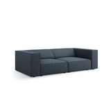 Arendal 3-Sitzer Sofa aus Chenille in Königsblau (Haga 86), 204x102x70 cm von Cosmopolitan Design – Bild 3