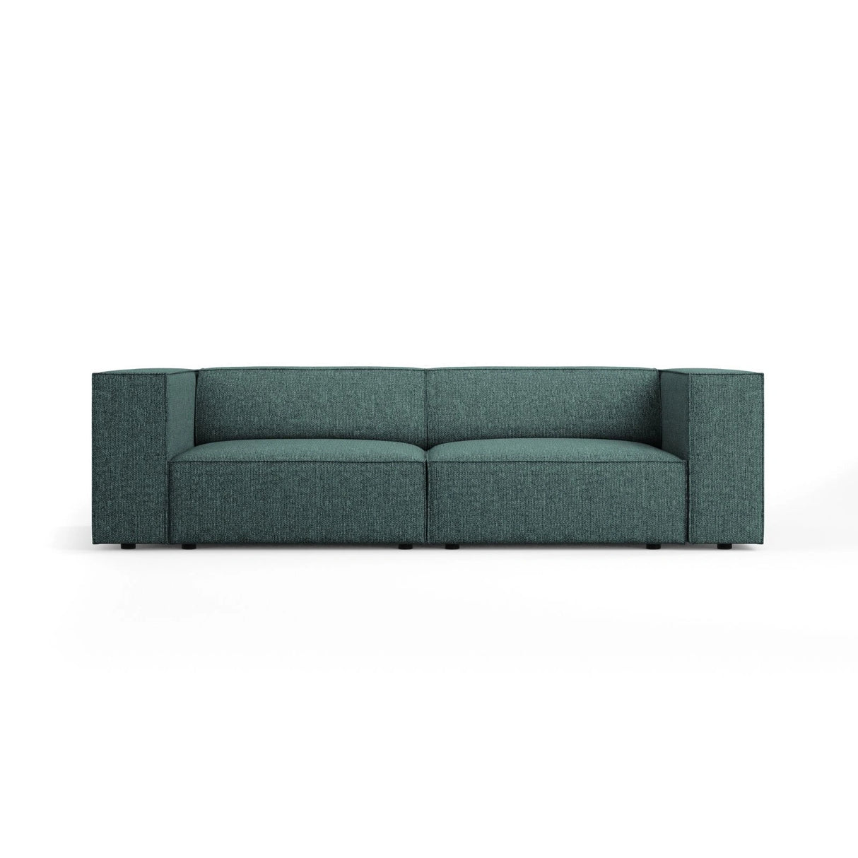 Arendal 3-Sitzer Sofa aus Chenille in Petrol (Haga 78), 204x102x70 cm von Cosmopolitan Design – Bild 1