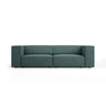 Arendal 3-Sitzer Sofa aus Chenille in Petrol (Haga 78), 204x102x70 cm von Cosmopolitan Design – Bild 1