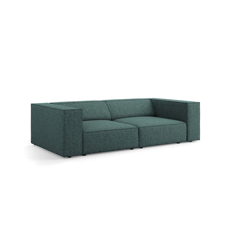 Arendal 3-Sitzer Sofa aus Chenille in Petrol (Haga 78), 204x102x70 cm von Cosmopolitan Design – Bild 3