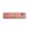 Arendal 3-Sitzer Sofa aus Chenille in Rosa (Haga 52), 204x102x70 cm von Cosmopolitan Design – Bild 1