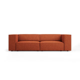 Arendal 3-Sitzer Sofa aus Chenille in Terrakotta (Haga 44), 204x102x70 cm von Cosmopolitan Design – Bild 1