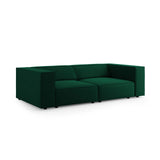 Arendal 3-Sitzer Sofa aus Samt in Flaschengrün (Casino Deep Green), 204x102x70 cm von Cosmopolitan Design – Bild 3