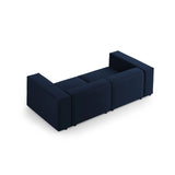 Arendal 3-Sitzer Sofa aus Samt in Königsblau (Casino Deep Blue), 204x102x70 cm von Cosmopolitan Design – Bild 4