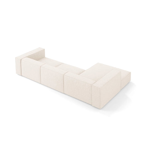 Arendal 4-Sitzer Ecksofa, Linke Seite, aus Samt oder Chenille, 284x166x70 cm von Cosmopolitan Design – Bild 4