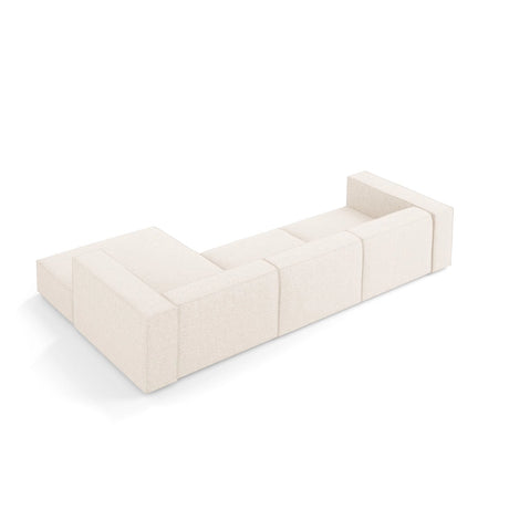 Arendal 4-Sitzer Ecksofa, Rechte Seite, aus Samt oder Chenille, 284x166x70 cm von Cosmopolitan Design – Bild 4