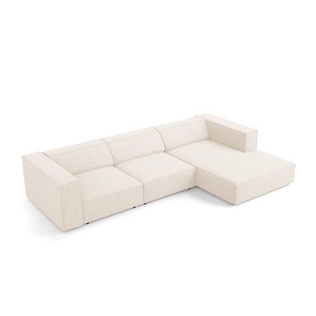 Arendal 4-Sitzer Ecksofa, Rechte Seite, aus Samt oder Chenille, 284x166x70 cm von Cosmopolitan Design – Bild 5