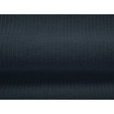 Arendal 4-Sitzer Sofa, Linksseitig, aus Chenille mit Cordoptik in Marineblau (Brave Me 9), Beine aus Schwarzes Plastik, 262x102x70 cm von Cosmopolitan Design – Bild 5