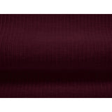 Arendal 4-Sitzer Sofa, Linksseitig, aus Chenille mit Cordoptik in Rubin (Brave Me 8), Beine aus Schwarzes Plastik, 262x102x70 cm von Cosmopolitan Design – Bild 5
