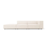 Arendal 4-Sitzer Sofa, Linksseitig, aus Samt oder Chenille, 262x102x70 cm von Cosmopolitan Design – Bild 1