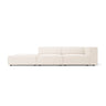 Arendal 4-Sitzer Sofa, Linksseitig, aus Samt oder Chenille, 262x102x70 cm von Cosmopolitan Design – Bild 1