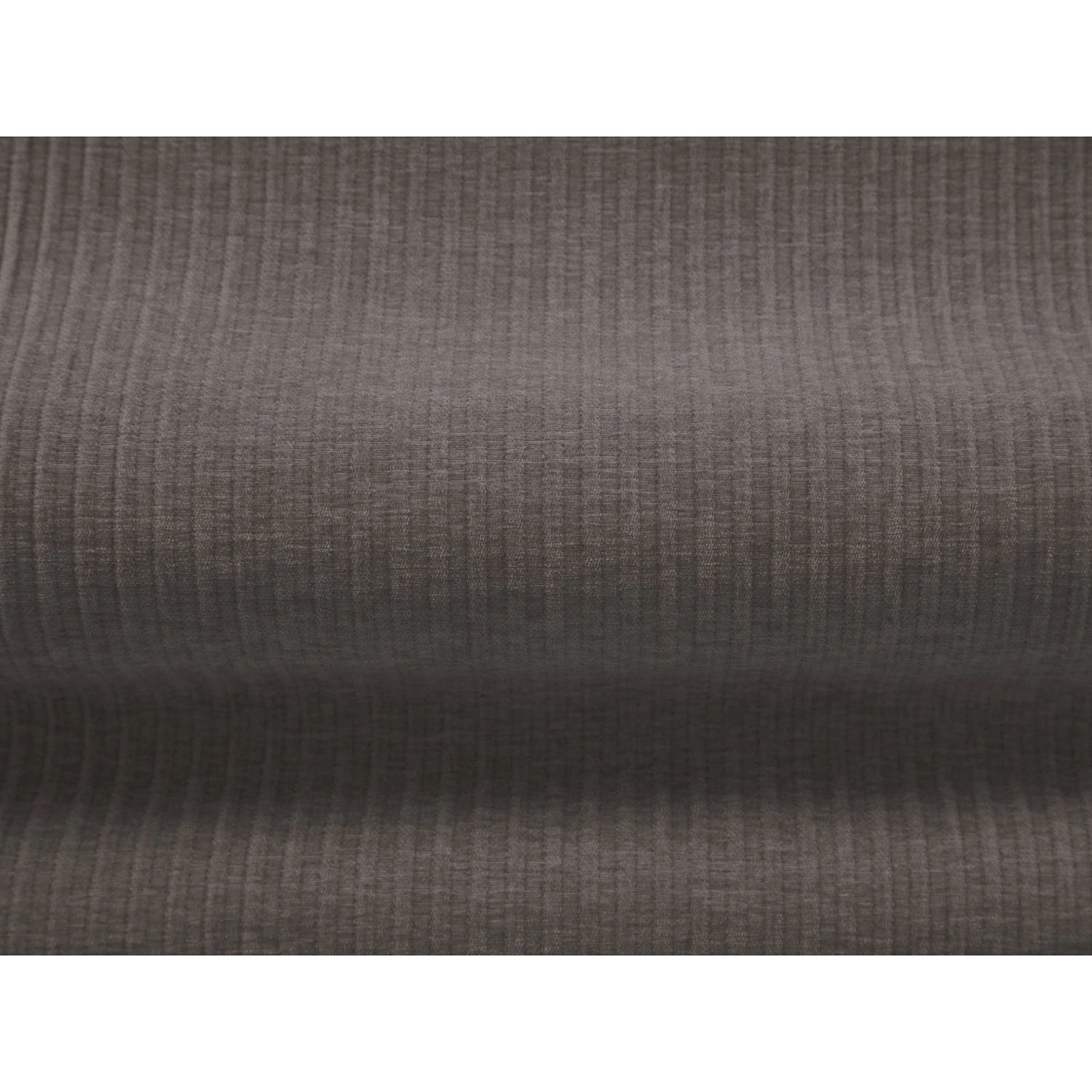 Arendal 4-Sitzer Sofa, Rechtsseitig, aus Chenille mit Cordoptik in Dunkelgrau (Brave Me 3), Beine aus Schwarzes Plastik, 262x102x70 cm von Cosmopolitan Design – Bild 5