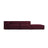 Arendal 4-Sitzer Sofa, Rechtsseitig, aus Chenille mit Cordoptik in Rubin (Brave Me 8), Beine aus Schwarzes Plastik, 262x102x70 cm von Cosmopolitan Design – Bild 1