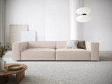 Arendal 4-Sitzer Sofa aus Chenille in Beige (Haga 30), 244x102x70 cm von Cosmopolitan Design – Bild 2
