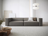 Arendal 4-Sitzer Sofa aus Chenille in Grau (Haga 16), 244x102x70 cm von Cosmopolitan Design – Bild 2