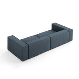 Arendal 4-Sitzer Sofa aus Chenille in Königsblau (Haga 86), 244x102x70 cm von Cosmopolitan Design – Bild 5