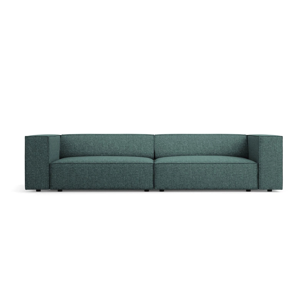 Arendal 4-Sitzer Sofa aus Chenille in Petrol (Haga 78), 244x102x70 cm von Cosmopolitan Design – Bild 1