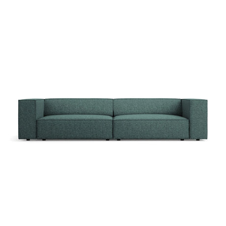 Arendal 4-Sitzer Sofa aus Chenille in Petrol (Haga 78), 244x102x70 cm von Cosmopolitan Design – Bild 1
