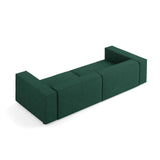 Arendal 4-Sitzer Sofa aus Chenille mit Cordoptik in Flaschengrün (Brave Me 10), 244x102x70 cm von Cosmopolitan Design – Bild 4