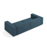 Arendal 4-Sitzer Sofa aus Chenille mit Cordoptik in Marineblau (Brave Me 9), 244x102x70 cm von Cosmopolitan Design – Bild 4