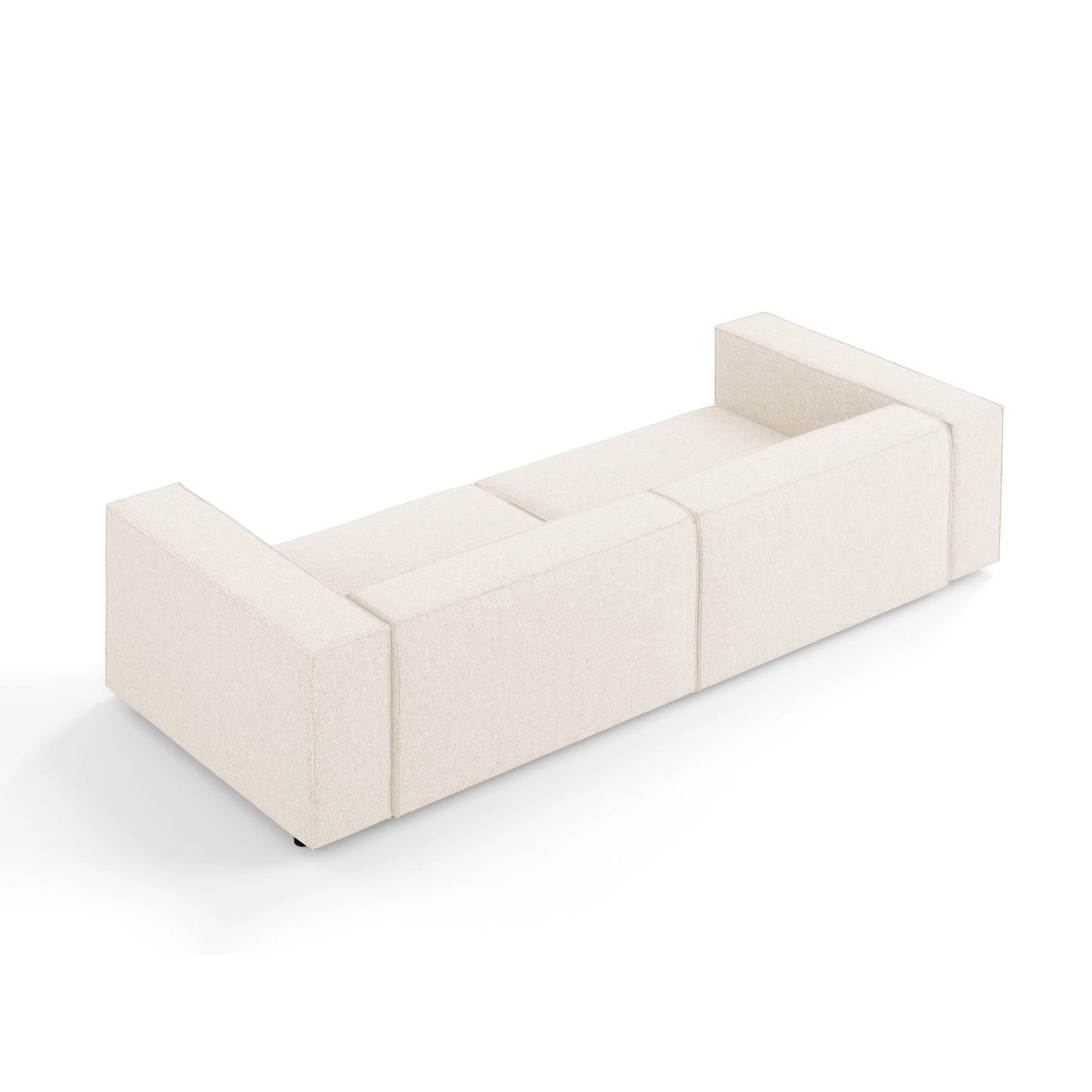 Arendal 4-Sitzer Sofa aus Samt oder Chenille, 244x102x70 cm von Cosmopolitan Design – Bild 5