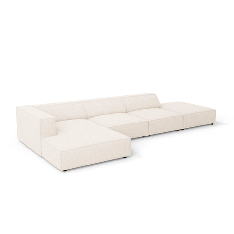 Arendal 5-Sitzer Ecksofa, Linke Seite, aus Samt oder Chenille, 341x166x70 cm von Cosmopolitan Design – Bild 6