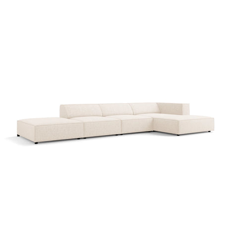 Arendal 5-Sitzer Ecksofa, Rechte Seite, aus Samt oder Chenille, 341x166x70 cm von Cosmopolitan Design – Bild 4