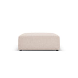 Arendal Pouf aus Chenille in Beige (Haga 30), 102x80x40 cm von Cosmopolitan Design – Bild 1