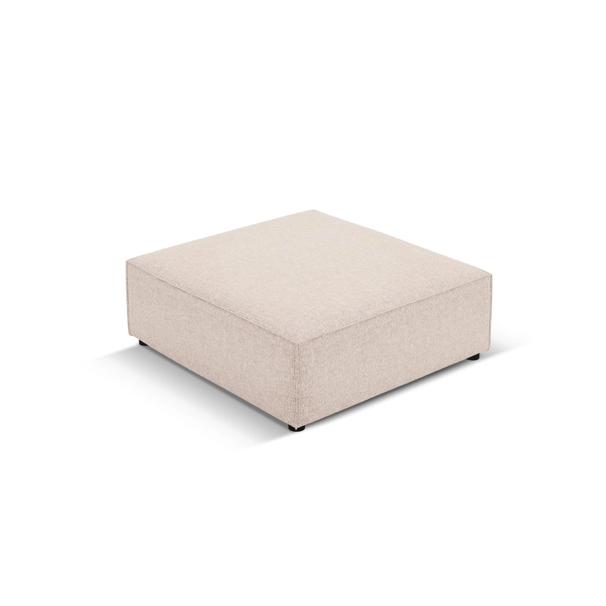 Arendal Pouf aus Chenille in Beige (Haga 30), 102x80x40 cm von Cosmopolitan Design – Bild 4