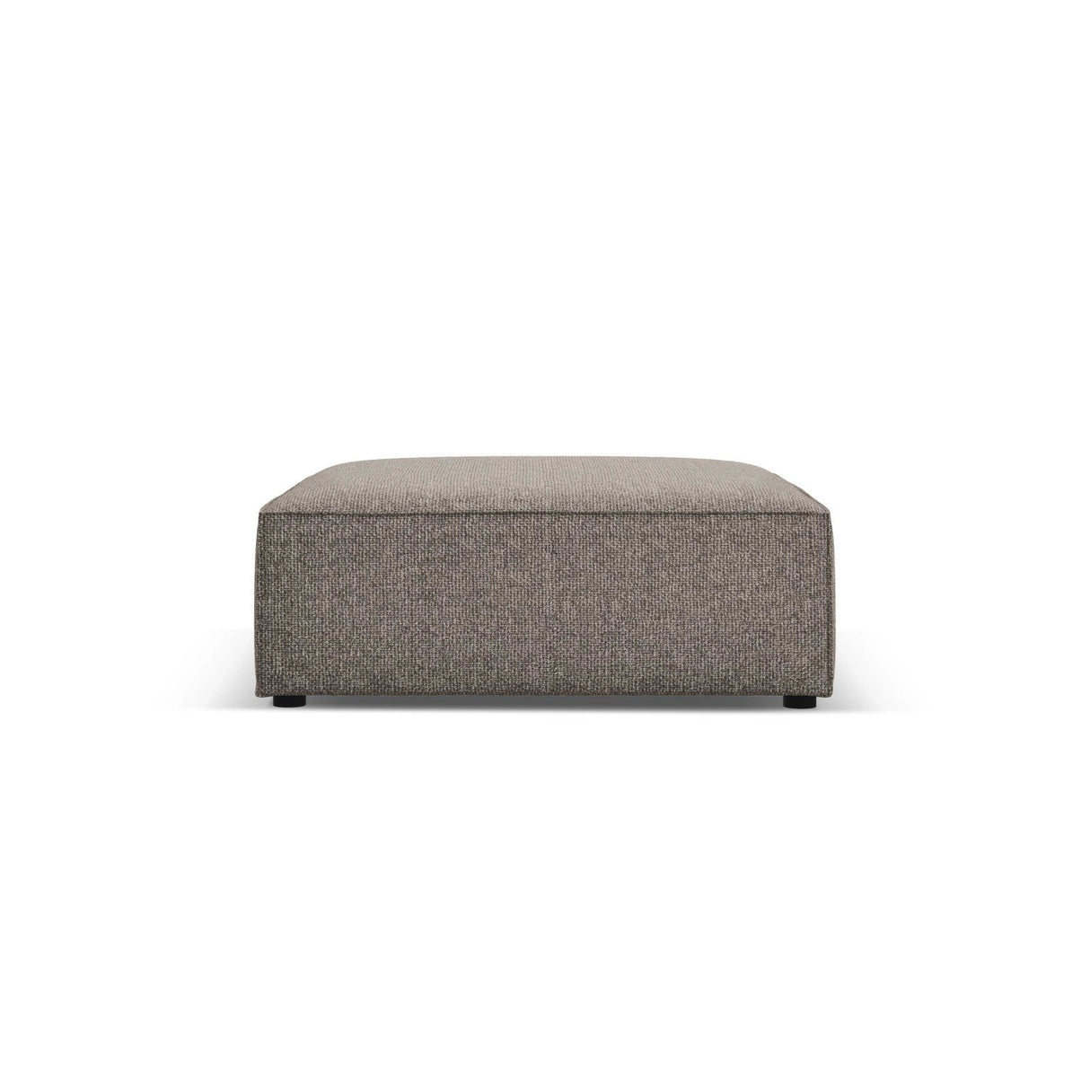 Arendal Pouf aus Chenille in Grau (Haga 16), 102x80x40 cm von Cosmopolitan Design – Bild 1