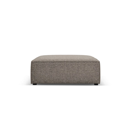 Arendal Pouf aus Chenille in Grau (Haga 16), 102x80x40 cm von Cosmopolitan Design – Bild 1