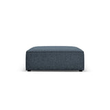 Arendal Pouf aus Chenille in Königsblau (Haga 86), 102x80x40 cm von Cosmopolitan Design – Bild 1