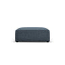 Arendal Pouf aus Chenille in Königsblau (Haga 86), 102x80x40 cm von Cosmopolitan Design – Bild 1