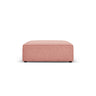 Arendal Pouf aus Chenille in Rosa (Haga 52), 102x80x40 cm von Cosmopolitan Design – Bild 1