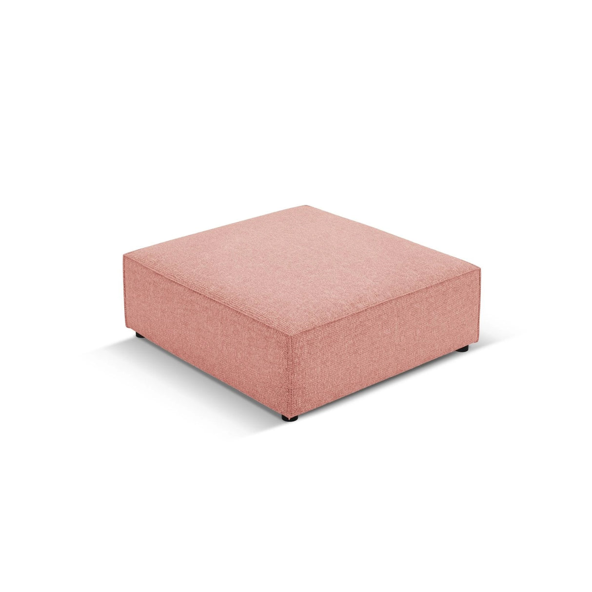 Arendal Pouf aus Chenille in Rosa (Haga 52), 102x80x40 cm von Cosmopolitan Design – Bild 4
