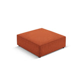Arendal Pouf aus Chenille in Terrakotta (Haga 44), 102x80x40 cm von Cosmopolitan Design – Bild 4