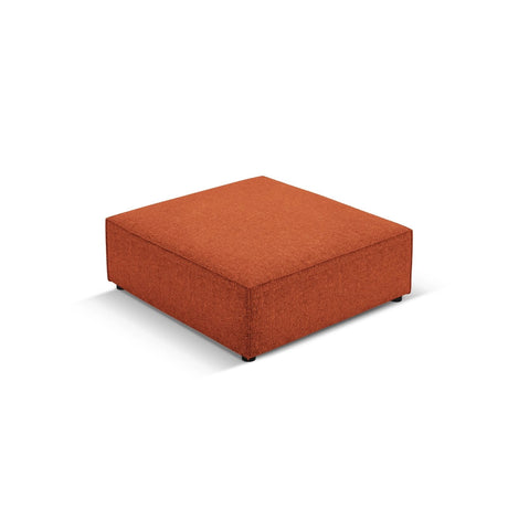 Arendal Pouf aus Chenille in Terrakotta (Haga 44), 102x80x40 cm von Cosmopolitan Design – Bild 4