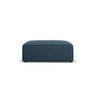 Arendal Pouf aus Chenille mit Cordoptik in Marineblau (Brave Me 9), 102x80x40 cm von Cosmopolitan Design – Bild 1