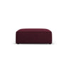 Arendal Pouf aus Chenille mit Cordoptik in Rubin (Brave Me 8), 102x80x40 cm von Cosmopolitan Design – Bild 1