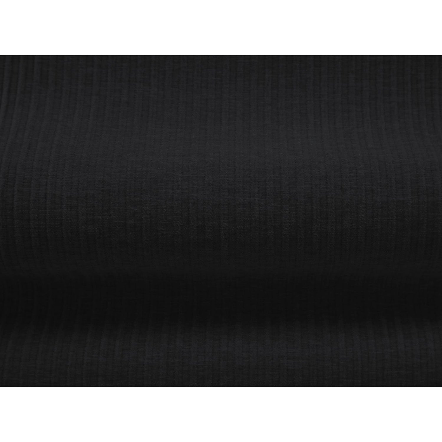 Arendal Pouf aus Chenille mit Cordoptik in Schwarz (Brave Me 6), 102x80x40 cm von Cosmopolitan Design – Bild 4