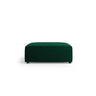 Arendal Pouf aus Samt in Flaschengrün (Casino Deep Green), 102x80x40 cm von Cosmopolitan Design – Bild 3