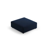 Arendal Pouf aus Samt in Königsblau (Casino Deep Blue), 102x80x40 cm von Cosmopolitan Design – Bild 1
