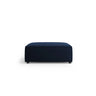 Arendal Pouf aus Samt in Königsblau (Casino Deep Blue), 102x80x40 cm von Cosmopolitan Design – Bild 3